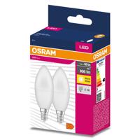 2PAK LED žárovka LED E14 B35 7W = 60W 806lm 2700K Teplá bílá 220° OSRAM VALUE OSRVALU7215