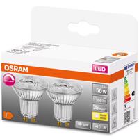 2Pak LED žárovka LED GU10 4,5W = 50W 350lm 2700K Teplá bílá 36° Stmívatelná OSRAM SUPER STAR OSRSTAF8660