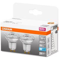 2x LED žárovka LED GU10 4,3W = 50W 350lm 4000K Neutrální bílá 36° OSRAM STAR OSRSTAF8615