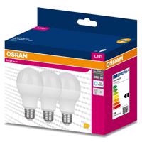 3PAK LED žárovka LED E27 A60 19W = 150W 2452lm 6500K Studená bílá 200° OSRAM VALUE OSRVALU7833