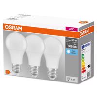 3PAK LED žárovka LED E27 A60 8,5W = 60W 806lm 4000K Neutrální bílá 300° OSRAM OSRLEDW2032