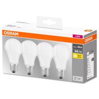 4PAK LED žárovka LED E27 A60 8,5W = 60W 806lm 2700K Teplá bílá 300° OSRAM Base OSRLEDW2035