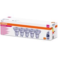 5PAK LED žárovka LED GU10 4,3W = 50W 350lm 2700K Teplá bílá 36° OSRAM Parathom OSRPARF8006