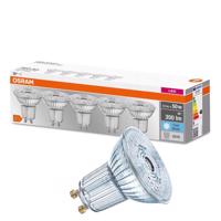 5PAK LED žárovka LED GU10 4,3W = 50W 350lm 4000K Neutrální bílá 36° OSRAM Base OSRPARF8650