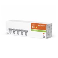 5x LED žárovka LED PAR16 GU10 4.3W = 50W 350lm 2700K Teplá Bílá 36° LEDVANCE