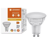 7539 LED žárovka LED GU10 6,7W = 48W 575lm 4000K Neutrální bílá 120° CRI90 Stmívatelná skleněné LEDVANCE Superior