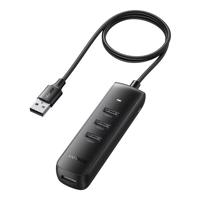 Adaptér 4 v 1 UGREEN CM416 USB na 4x USB hub 1m (černý) 052798