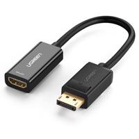 Adaptér, kabel DisplayPort (samec) - HDMI (samice) UGREEN MM137, 4K (černý) 019371