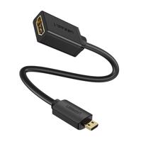 Adaptér UGREEN 20134 Micro HDMI na HDMI, 20 cm (černý) 052806