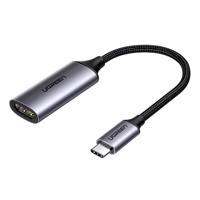 Adaptér Ugreen USB typu C - HDMI 2.0 4K@60 Hz Thunderbolt 3 do MacBooku / PC šedý (70444) 6957303874446