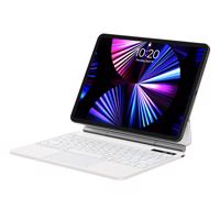 Baseus Brilliance magnetické pouzdro bezdrátová klávesnice s displejem iPad 10 10,9" (2022) bílá 6932172624200