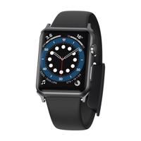 Baseus Slip-Thru řemínek náramek pro Apple Watch 3/4/5/6/SE 38 mm/40 mm černý (LBWSE-01) 6953156203075