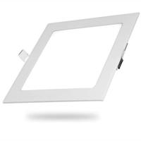 Berge LED panel vestavný 12W 170x170mm  STUDENÁ BÍLÁ D0092