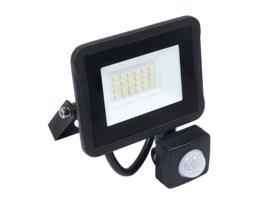 Berge LED reflektor IVO 20W  PIR-senzor pohybu, 1700lm,CCD,  Teplá bílá MH0323