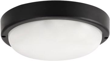 Berge LED stropní lampa 15W - černá - studená bílá VO1850