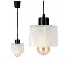 Berge LED stropní lampa - 1xE27 - KOSTKA BÍLÁ P0001-K006