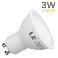 Berge LED žárovka 3W 5xSMD2835 GU10 240lm Teplá bílá