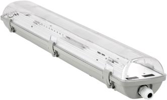 Berge Svítidlo pro LED trubice T8 - TRU031 - 2x60cm - IP65 MP0101