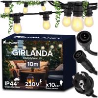 Berge Zahradní girlanda 10m + 11x 1W LED žárovka