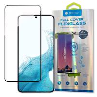 Bestsuit 3D Edge Nano Flexi Glass celoplošná fólie z tvrzeného skla s rámečkem Samsung Galaxy S22 čirá