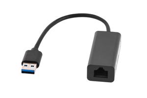 Cabletech Síťový adaptér USB 3.0 RJ45 LAN gigabit 10/100/1000 Mb