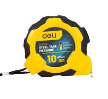 Deli Tools svinovací metr EDL3799Y, 10 m/25 mm (žlutý)