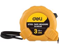 Deli Tools svinovací metr EDL9003B, 3m/16mm (žlutý)