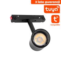 DomenoLED Spot LED Do Szyn magnetycznych DDCX-B07-TY Tuya 7W černá CCT