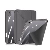 Dux Ducis Magi pouzdro pro iPad mini 2021 smart cover se stojánkem a úložným prostorem pro Apple Pencil šedé 6934913035528