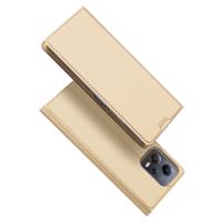 Dux Ducis Skin Pro pouzdro pro Xiaomi Redmi Note 12 5G / Poco X5 5G flip cover card wallet stand gold 6934913030936