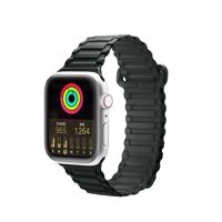 Dux Ducis Strap (Armor Version) Apple Watch SE, 9, 8, 7, 6, 5, 4, 3, 2, 1 (41, 40, 38 mm) silikonový magnetický náramek zelený 6934913035429