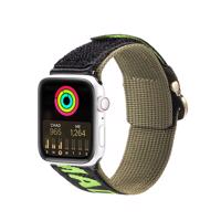 Dux Ducis Strap (Outdoor verze) Apple Watch Ultra, SE, 9, 8, 7, 6, 5, 4, 3, 2, 1 (49, 45, 44, 42 mm) nylonový náramek černo-zelený 6934913035368