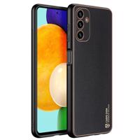 Dux Ducis Yolo elegantní obal z eko kůže Samsung Galaxy A13 5G černý 6934913041697