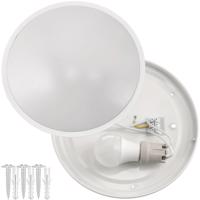 Eco Light Kulaté LED stropní svítidlo - 2xE27 - bílé EC20443