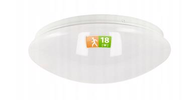 Eco Light LED plafon pro povrchovou montáž se senzorem pohybu - 18W EC79760