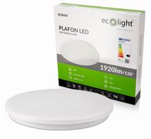 Eco Light LED stropní svítidlo - 24W - IP44 - neutrální bílá EC20101