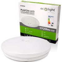 Eco Light LED stropní svítidlo 24W IP44 PIR neutrální bílá EC20104