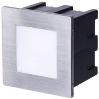 Emos LED orientační vestavné svítidlo AMAL 80×80, 1,5W teplá bílá,IP65 ZC0109 ZC0109