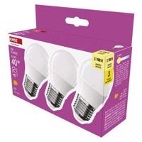 Emos LED žárovka Classic Mini Globe / E27 / 4,2 W (40 W) / 470 lm / teplá bílá ZQ6E21.3