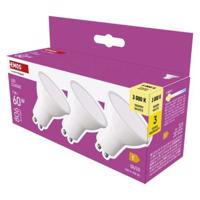 Emos LED žárovka Classic MR16 / GU10 / 7 W  (60 W) / 806 lm / teplá bílá ZQ8E42.3