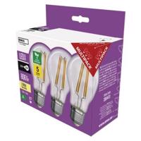 Emos LED žárovka Filament A60 A CLASS/ E27 / 3,8 W (60 W) / 806 lm / teplá bílá ZF5147.3