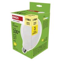 Emos LED žárovka Filament G125 / E27 / 11 W (100 W) / 1521 lm / teplá bílá ZF2D62