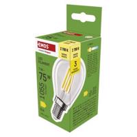 Emos LED žárovka Filament Mini Globe  / E14 / 7 W (75 W) / 1055 lm / teplá bílá ZF1D52