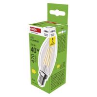 Emos LED žárovka Filament svíčka / E14 / 3,4 W (40 W) / 470 lm / neutrální bílá ZF3D23