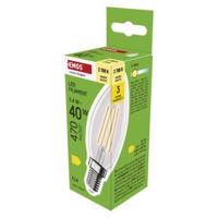 Emos LED žárovka Filament svíčka / E14 / 3,4 W (40 W) / 470 lm / teplá bílá ZF3D22