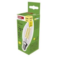 Emos LED žárovka Filament svíčka  / E14 / 7 W (75 W) / 1055 lm / teplá bílá ZF3D52