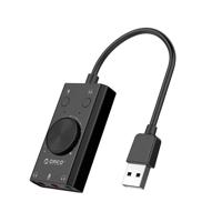 Externí zvuková karta Orico USB 2.0, 10 cm 023185