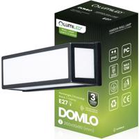 Fasádní svítidlo 1x E27 s čidlem pohybu DOMLO LUMILED LUMOGR1180