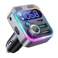 FM transmitter do auta Joyroom JR-CL16, USB + USB-C, 48 W (černý) 039158