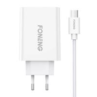 Foneng EU43 1x síťová nabíječka USB + kabel Micro USB 045592